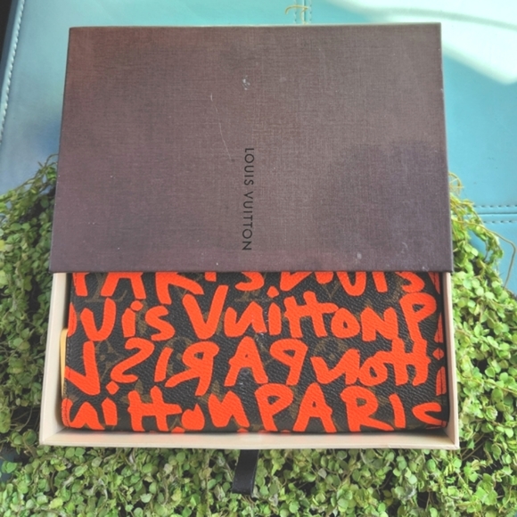 LOUIS VUITTON x STEPHEN SPROUSE Grafitti Zippy Zip Ltd Ed Hand Carry Wallet NWOT - Picture 6 of 16